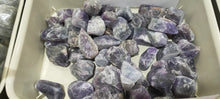 Load image into Gallery viewer, Amethyst part tumbled no oils.
