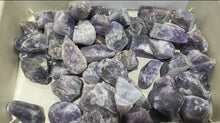 Load image into Gallery viewer, Amethyst part tumbled no oils.
